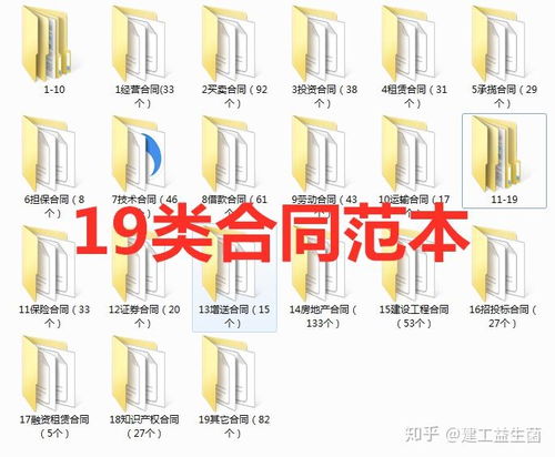 建筑工程合同示范文本合集 781套Word版可編輯模板，助力高效網上貿易代理